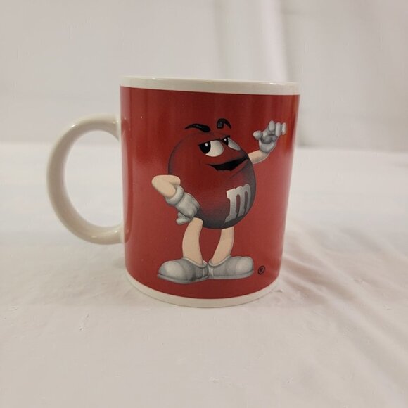 M&m's Mars Red Candy Character Collectible Ceramic Coffee Mug - Picture 11 of 12